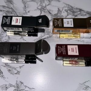NWT Tom Ford 4piece discovery:F.Fabulous, Cherry Smoke, Soleil De Feu, Oud Wood